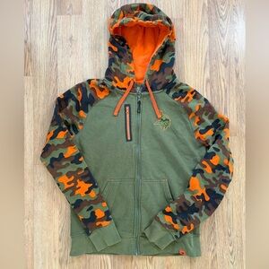 NFL Vikings Camouflage Zip up Sweatshirt for Ultimate Team Spirit